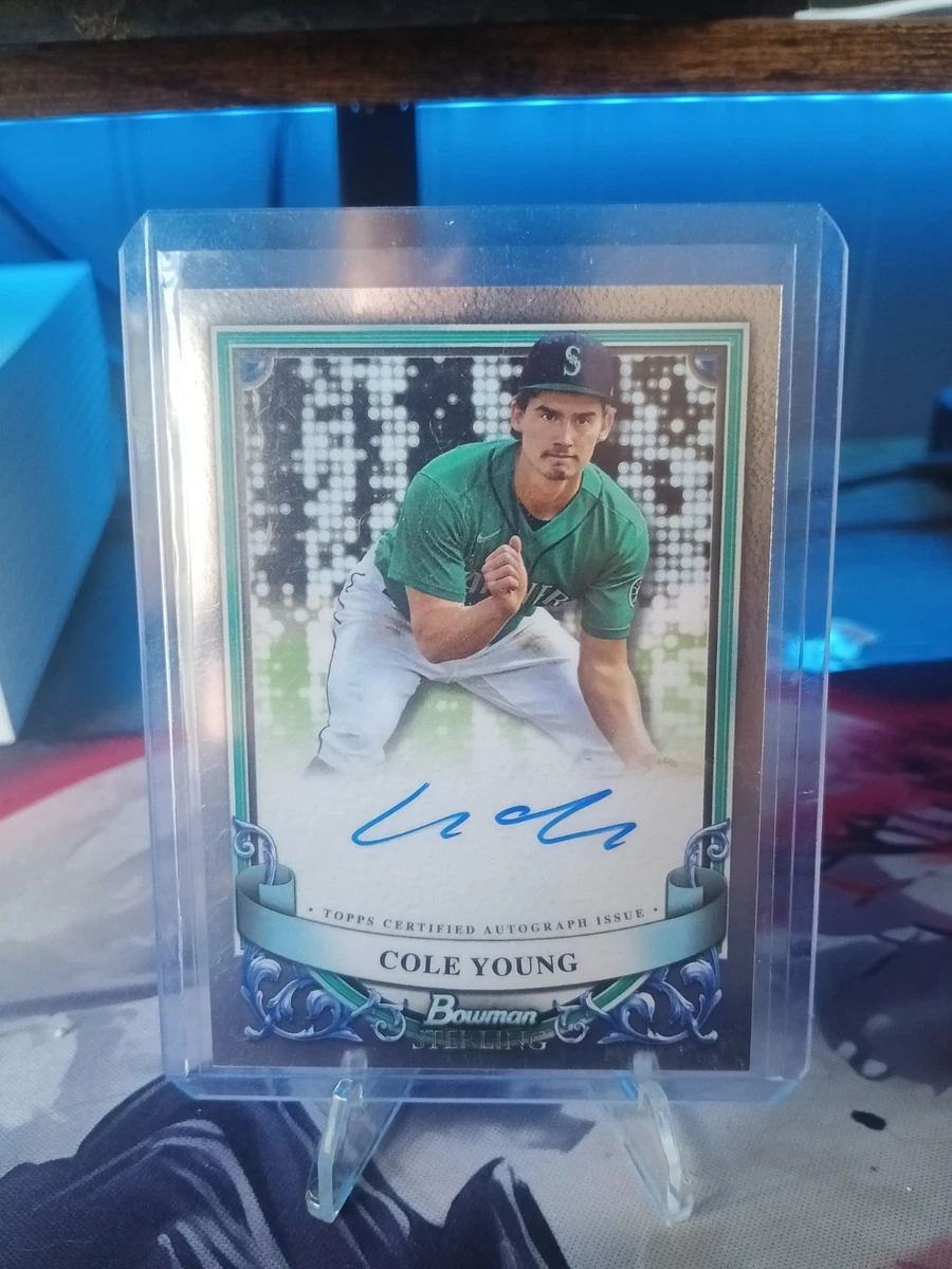 世界に１枚❗️Cole Young 直筆サイン　ドラフト1位マリナーズ　MLB 世界に1枚❗️Cole Young 直筆サイン ドラフト1位マリナーズ MLB Cole