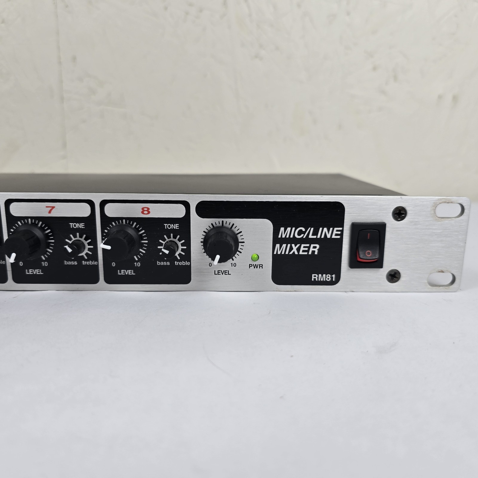 Rolls Model RM81 8 Port Microphone/Line Mixer