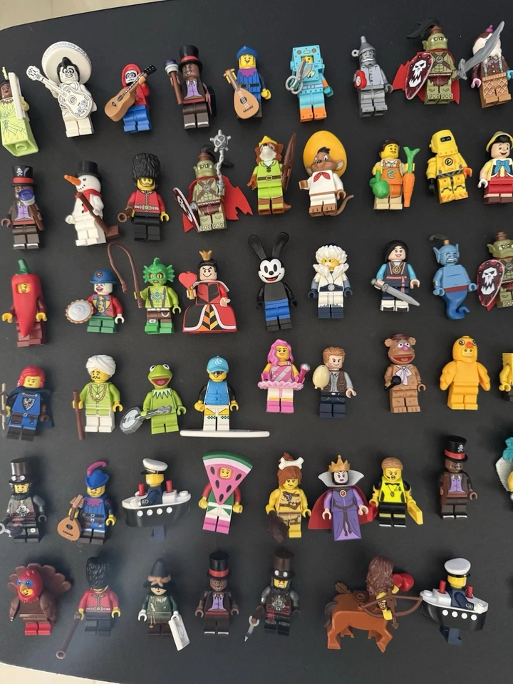 LEGO Minifigure Lot ~85 CMF Disney Muppets Looney Tunes, Mascots Animals - Image 2 of 3