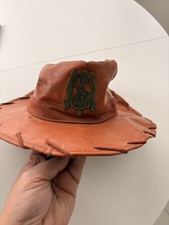DISNEY PARKS Toy Story Sheriff Woody Faux Leather Cosplay Youth Costume Hat