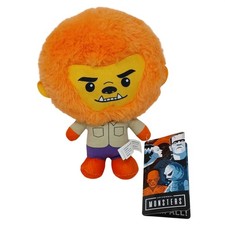 Universal Monsters Plush Wolfman Toy 7" Orange Hair By Toy Factory W/ Tag S1-C