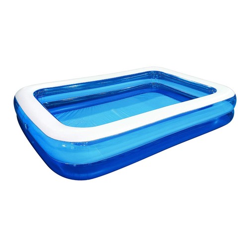 Inflatable Kiddie Swimming Pool, Rectangular, 79