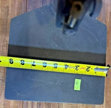 Starrett #636 Indicator / Comparator Stand - 18" Tall - Cast Iron Surface Plate