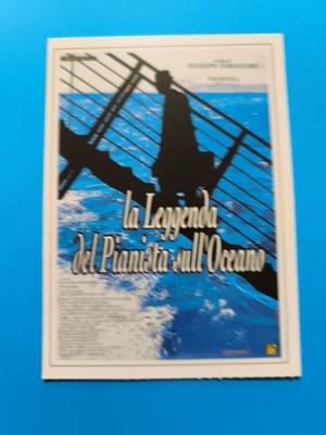 THE LEGEND OF THE PIANIST ON THE OCEAN - POSTCARD CIAK MINI POSTER - CINEMA