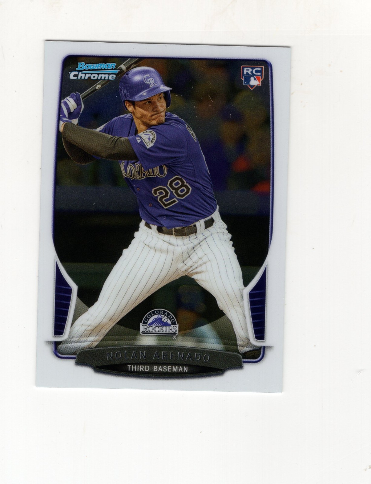 2013 Bowman Chrome Draft Picks & Prospects Nolan Arenado RC Rookie Card #41