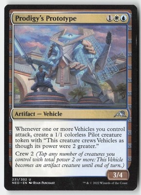 MTG - Prodigy's Prototype #231 - Regular - NEO Kamigawa: Neon Dynasty