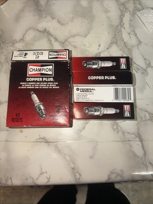 #412  RC12LYC Champion Spark Plug COPPER BOX OF (4) Units