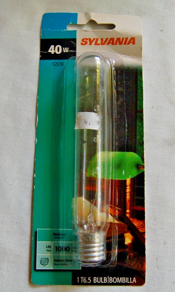 6 Sylvania Clear Appliance 40 Watt T6.5 Intermediate Base Light Bulbs - Image 2 of 4