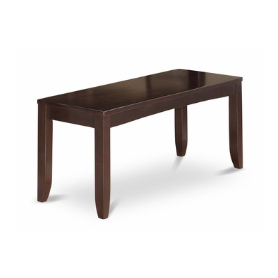 Lynfield Panca Da Pranzo In Legno Massello – Finitura Cappuccino, Seduta Lunga 52 Cm, Stile Classico Per Cucina E Sala Da Pranzo