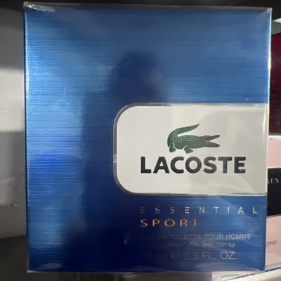 Men Lacoste Essential Sport 2.5oz-EDT Spray / NIB /Discontinued /Rare