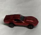 New Listing1968 Redline Hot Wheels Custom Corvette, Hong Kong Red Brown Interior - used