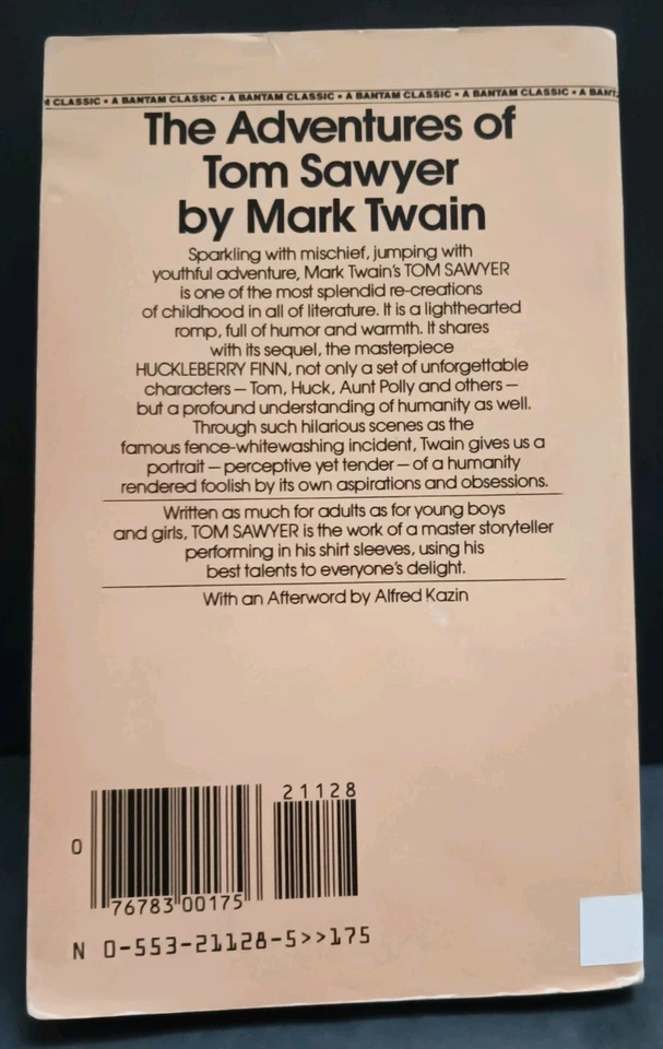 The Adventures Of Tom Sawyer ~ By Mark Twain | 1876 -1981 Baton Classic Edition - Image 2 of 4