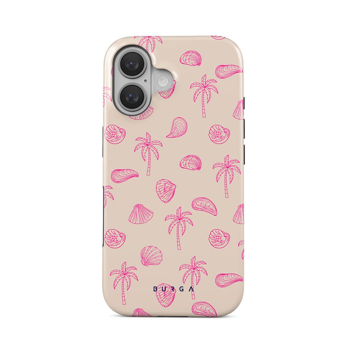 Coque iPhone 16 Plus Burga Please Rose - Protection Antichoc Double Couche