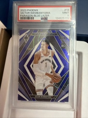 2023 Phoenix Victor Wembanyama Paragon-Blue-Lazer #13 /275