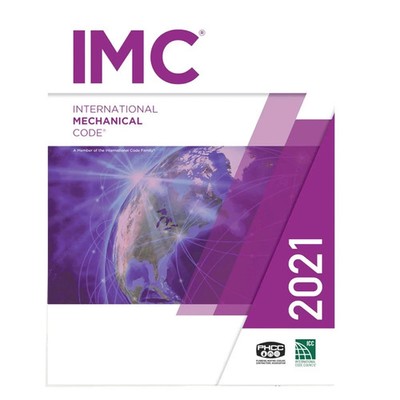 IMC 2021 - International Mechanical Code 2021  - Paperback Free Shipping