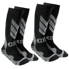 Merino Wool Kids Ski Socks - Knee High Winter Warm Snowboard Thermal Socks Fo...