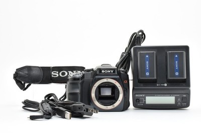   [MINT+] Sony Alpha A100 10.2MP Digital SLR Camera Body Only Black From JAPAN