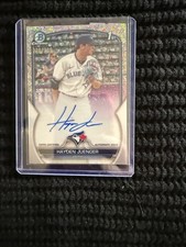 2023 Bowman - Chrome Prospect Auto Hayden Juenger #CPA-HJ Speckle Refractor /299