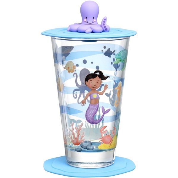 Leonardo Bambini Avventura Kinderbecher Deckel Untersetzer 300Ml 3Tlg Meer-image