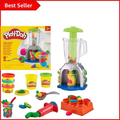 Creative Play Kitchen Swirlin' Smoothies Mixer Set mit Play-Doh für Kleinkinder