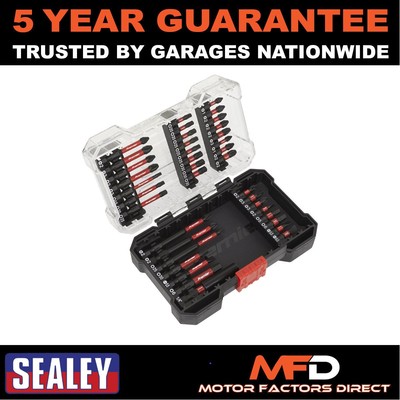 Sealey Premier Impact Grade Elektrowerkzeug-Bit-Set 38-teilig AK8282