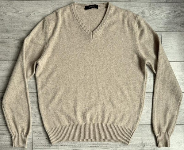 Men Gianfranco Ferre Sweater Beige Wool 38 / M /