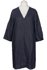 Backstage Kleid Damen Dress Damenkleid Gr. L Leinen Marineblau #615vjtp
