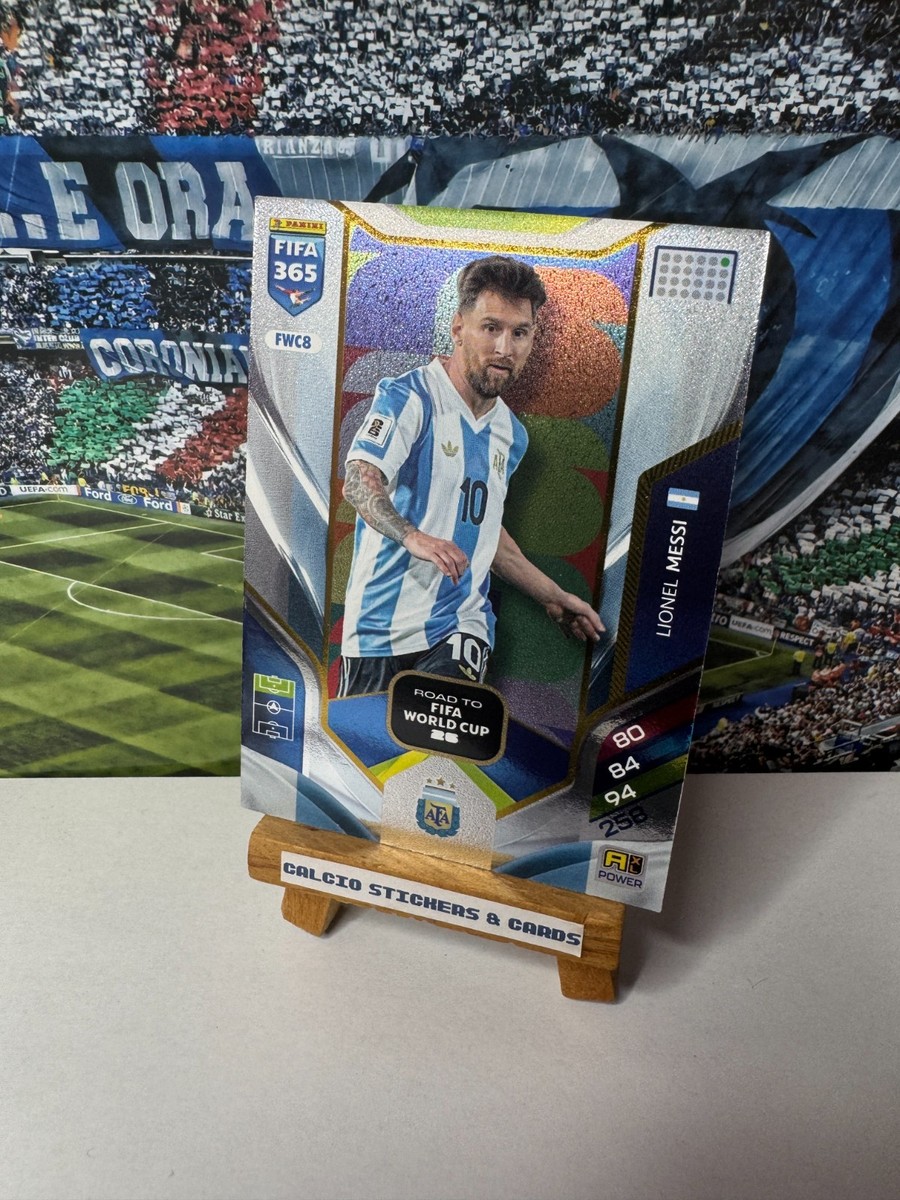  Messi 激レア Panini Adrenalyn XL FIFA 365 2026 Lionel Messi Argentina World Cup
