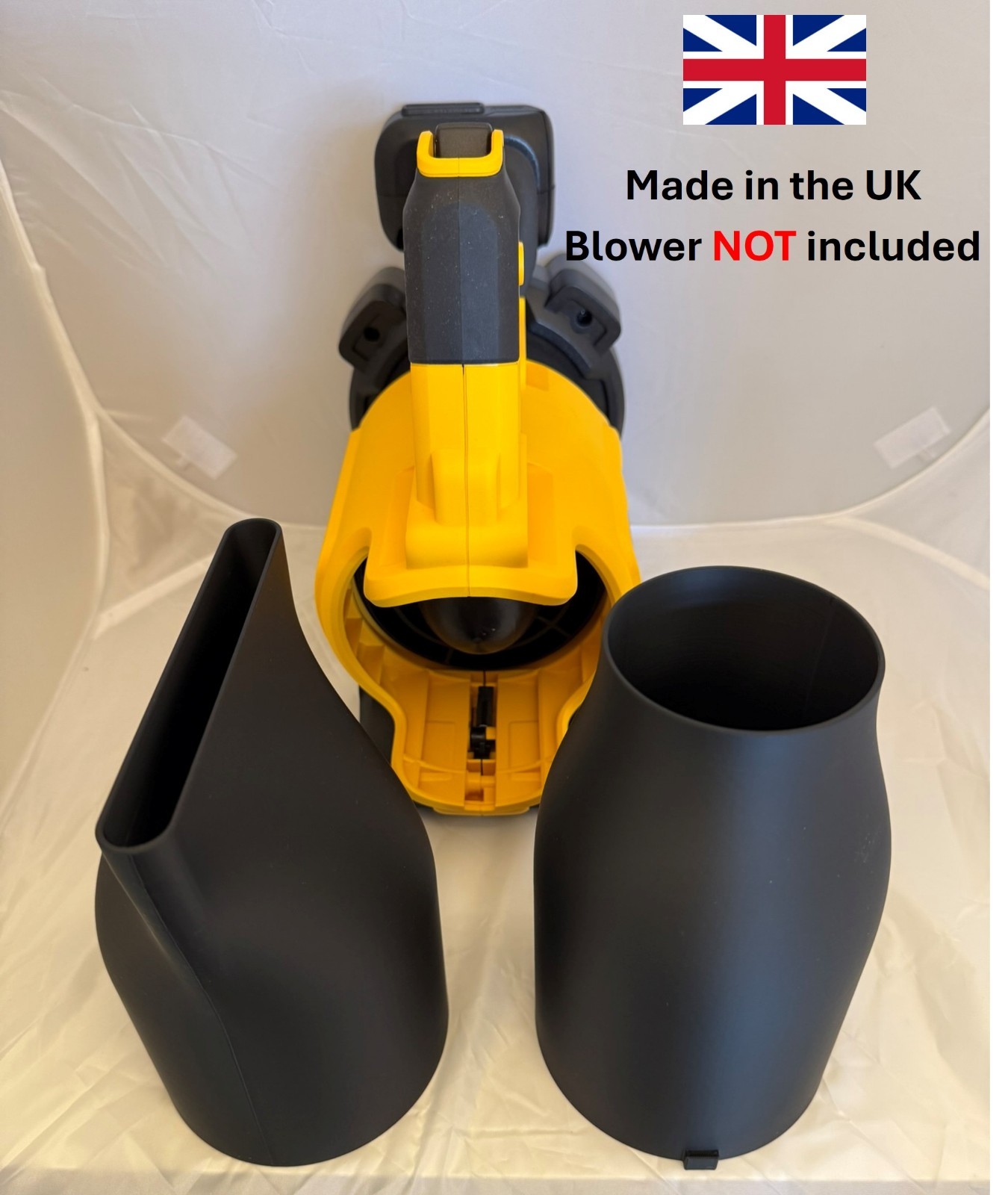 Stubby Nozzle Twin Pack For Dewalt DCMBL562 leaf blower car dryer detailing