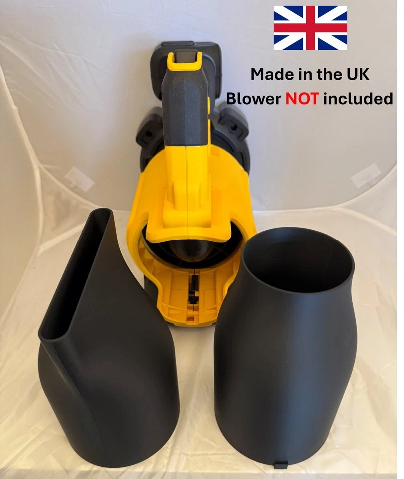 Paquete doble de boquillas Stubby para soplador de hojas Dewalt DCMBL562 secador de coches detalles Foto 3 de 4