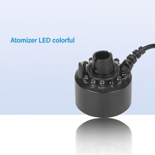 Reptile Humidifier Quiet Reptile Tank Fogger With LED Colorful Lights For