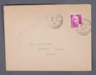 MayfairStamps France FDC 1946 15f Purple to Columbia LA First Day Cover aax_1866
