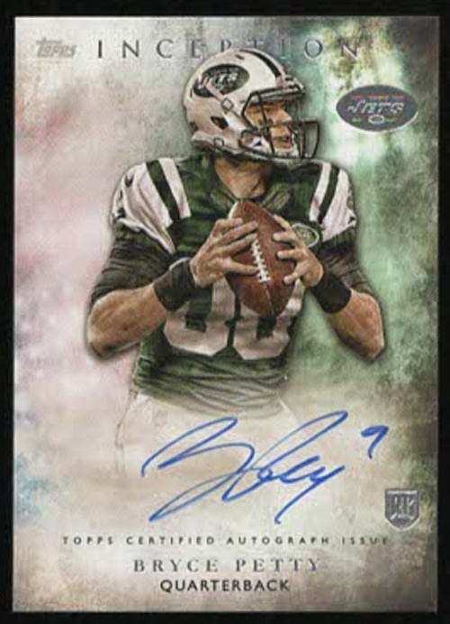 Bryce Petty Topps Inception Rookie Autographs #RA20 Base