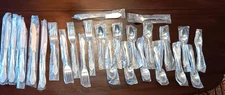 Rogers KENWOOD Korea 25 Piece Stainless Flatware Lot~~ "B” Monogrammed ~!!