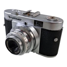Vintage Voigtlander Vito B Color Skopar 35mm Film Camera