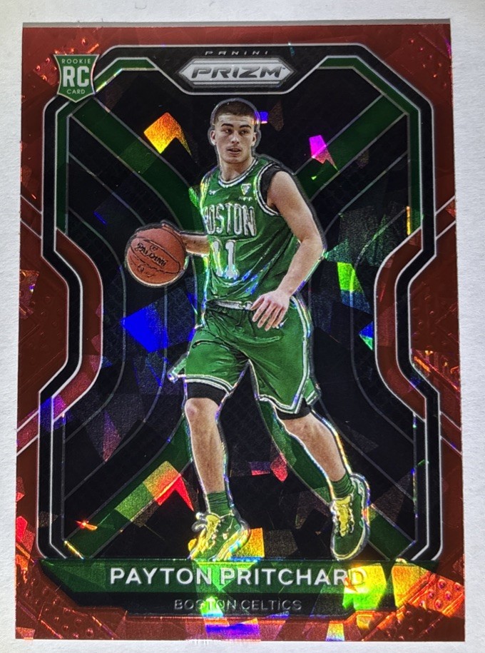 2020-21 Panini Prizm - Payton Pritchard #257 Red Ice Prizm (RC)