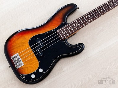 ベース FENDER Precision Bass USA /1978 VINTAGE 1978 Fender Precision Bass Sunburst Vintage Bass, 100% Original w