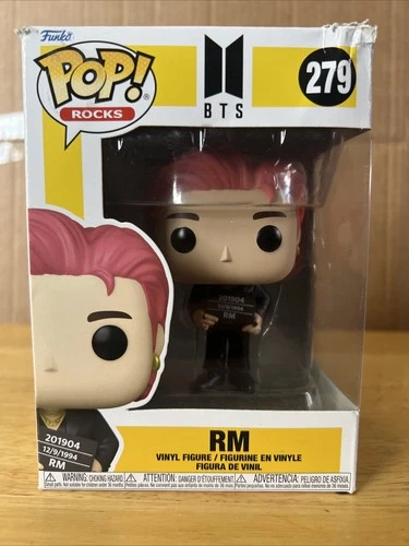 Funko Pop! Rocks BTS #279 RM Used Minor Box Damage