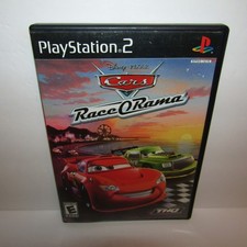 Disney Pixar Cars Race-O-Rama Sony PlayStation 2 PS2 Video Game Tested & Working