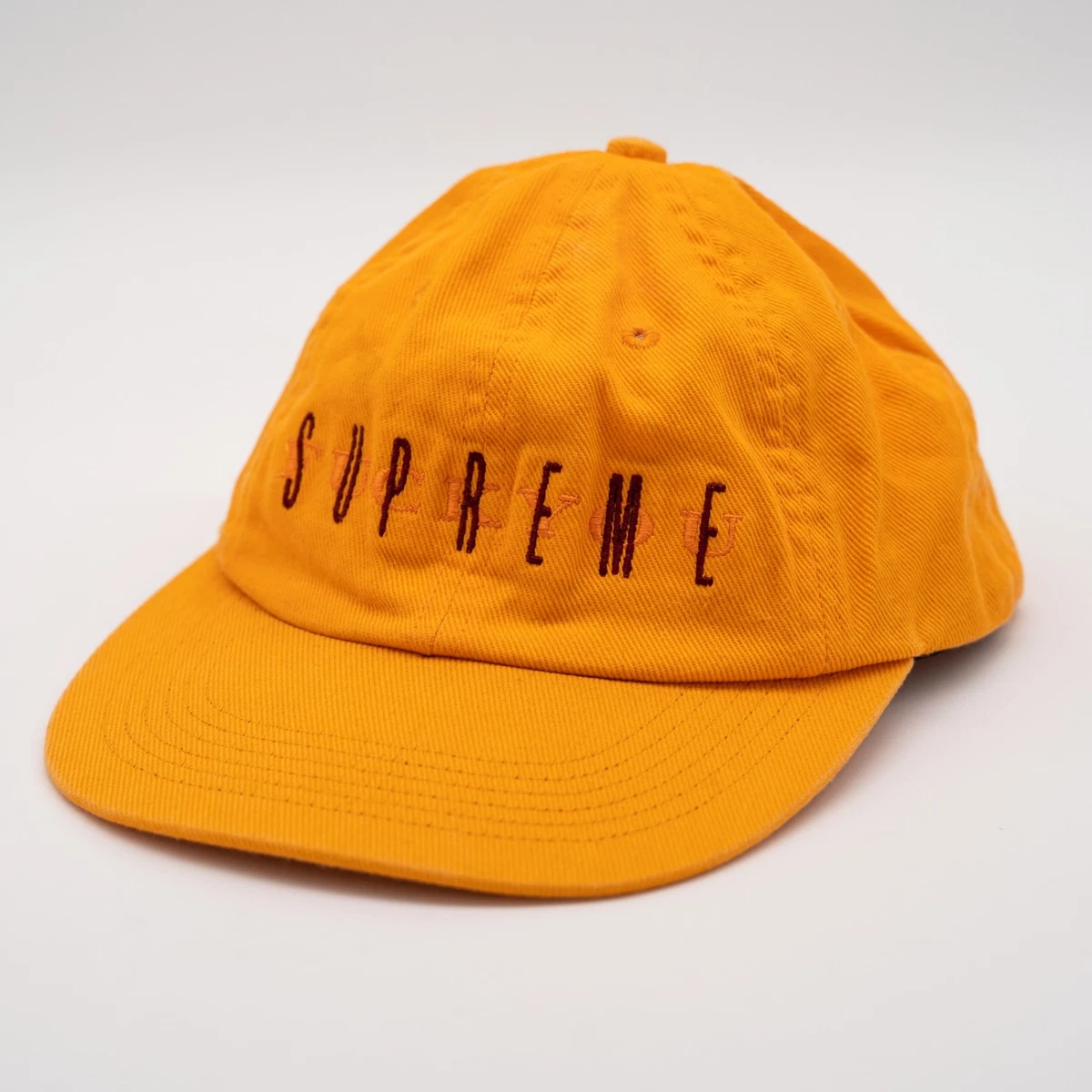Supreme Men's Orange Baseball Caps for sale | eBay