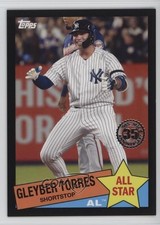 2020 Topps 1985 Baseball All-Stars Black 73/299 Gleyber Torres #85AS-43 sy3