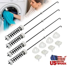 4Pcs Suspension Rods Kit For Amana Washer NTW4630YQ0 NTW4650YQ0 NTW4700YQ1