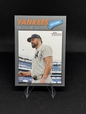 2026 Topps Heritage #385 Carlos Rodón Dark Gray