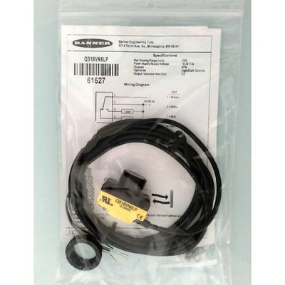 Neu Banner QS18VN6LP Lichtschranken-Sensor Qualitätssicherung