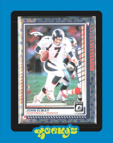2025 Donruss Optic - John Elway #171 Stars Prizm Broncos $2MIN ORDER
