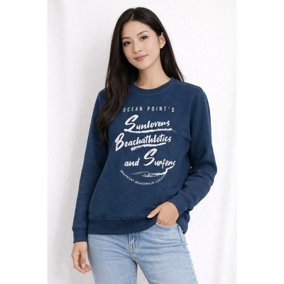 Livery- Men's Crewneck Navy Blue  Sweater Size XXL