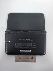 Nintendo 3DS XL Black handheld game console used