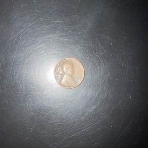 1936  No Mint Mark Lincoln Wheat Penny folder filler - Circulated Actual Coin!