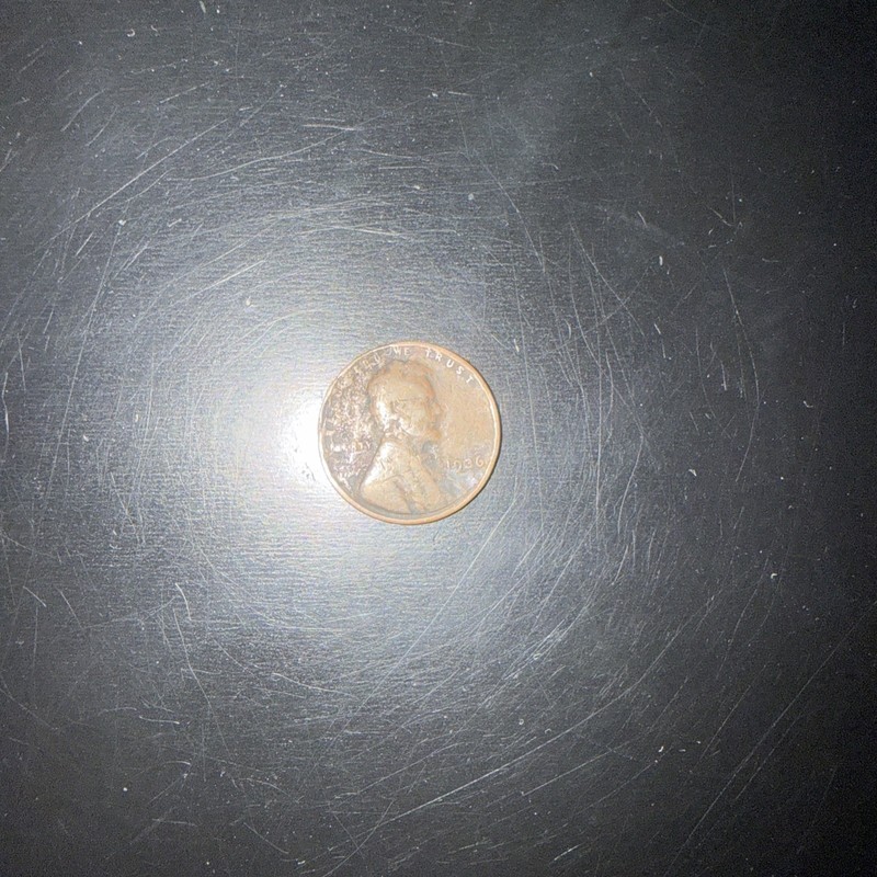 1936  No Mint Mark Lincoln Wheat Penny folder filler - Circulated Actual Coin!