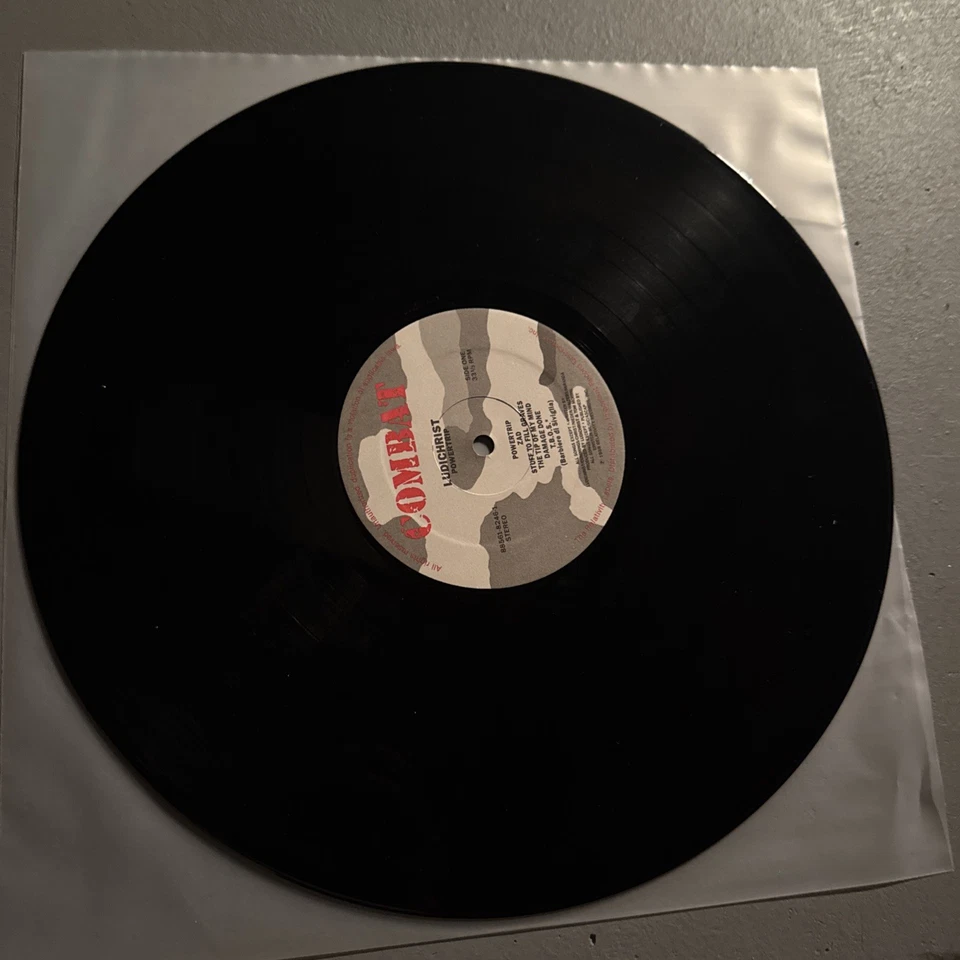 Ludichrist - Powertrip LP 1988 Combat 88561-8246-1 - w/ Inner Original - Image 3 of 4